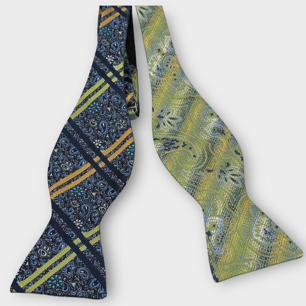 Robert Graham Multi Pattern Adjustable Silk Bowtie